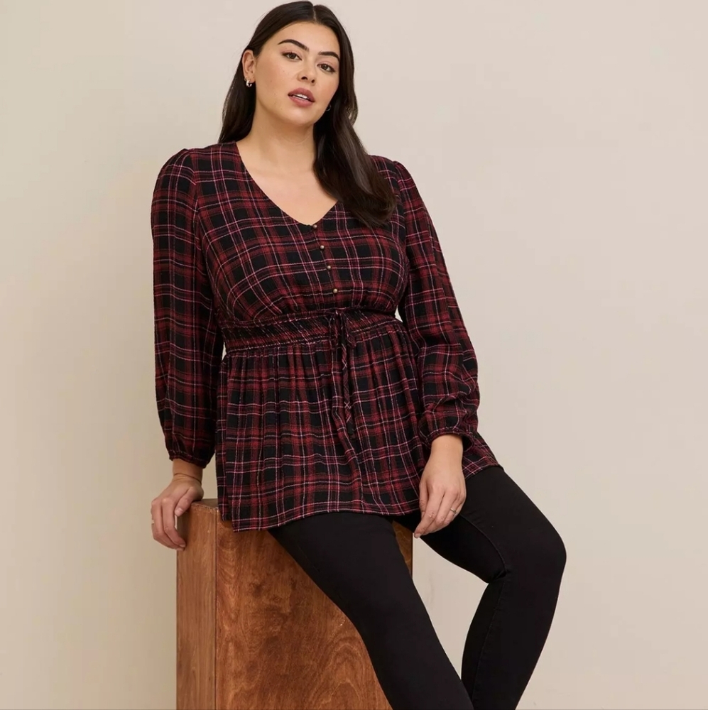 Torrid Babydoll Flannel